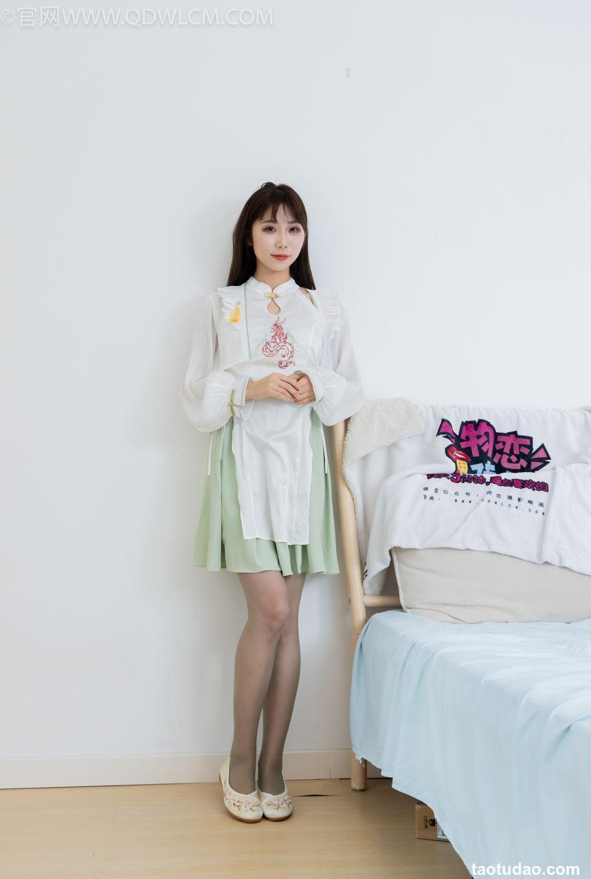 物恋传媒 No.2323 泡泡-汉服、平底鞋、过膝丝袜 [153P1V-4.10GB]