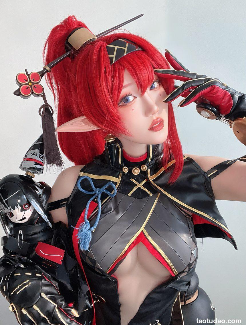 瓜希酱 –  鸣潮 吟霖[28P-33.5M]