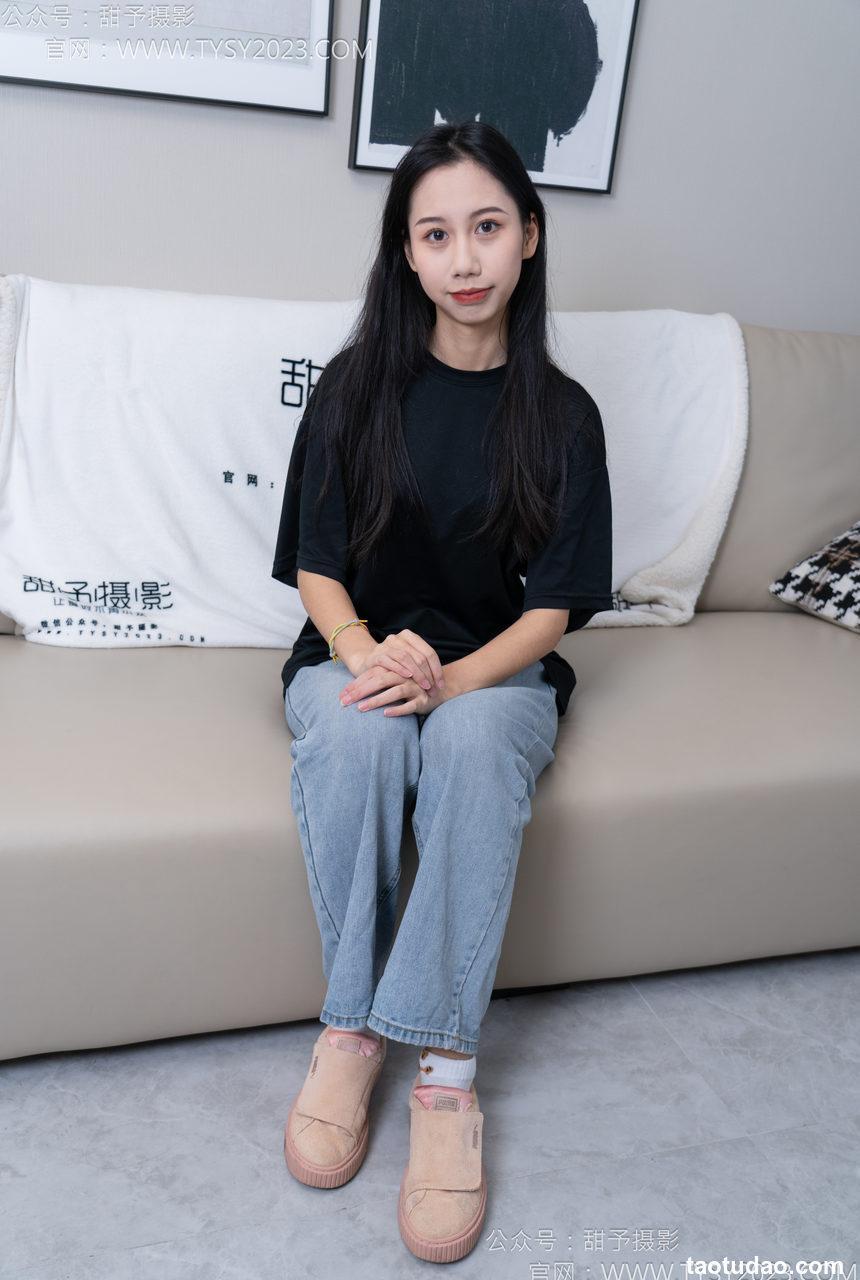 甜予摄影 NO.163 娃娃-板鞋、白棉袜、裸足[130P+2V／9.83GB]