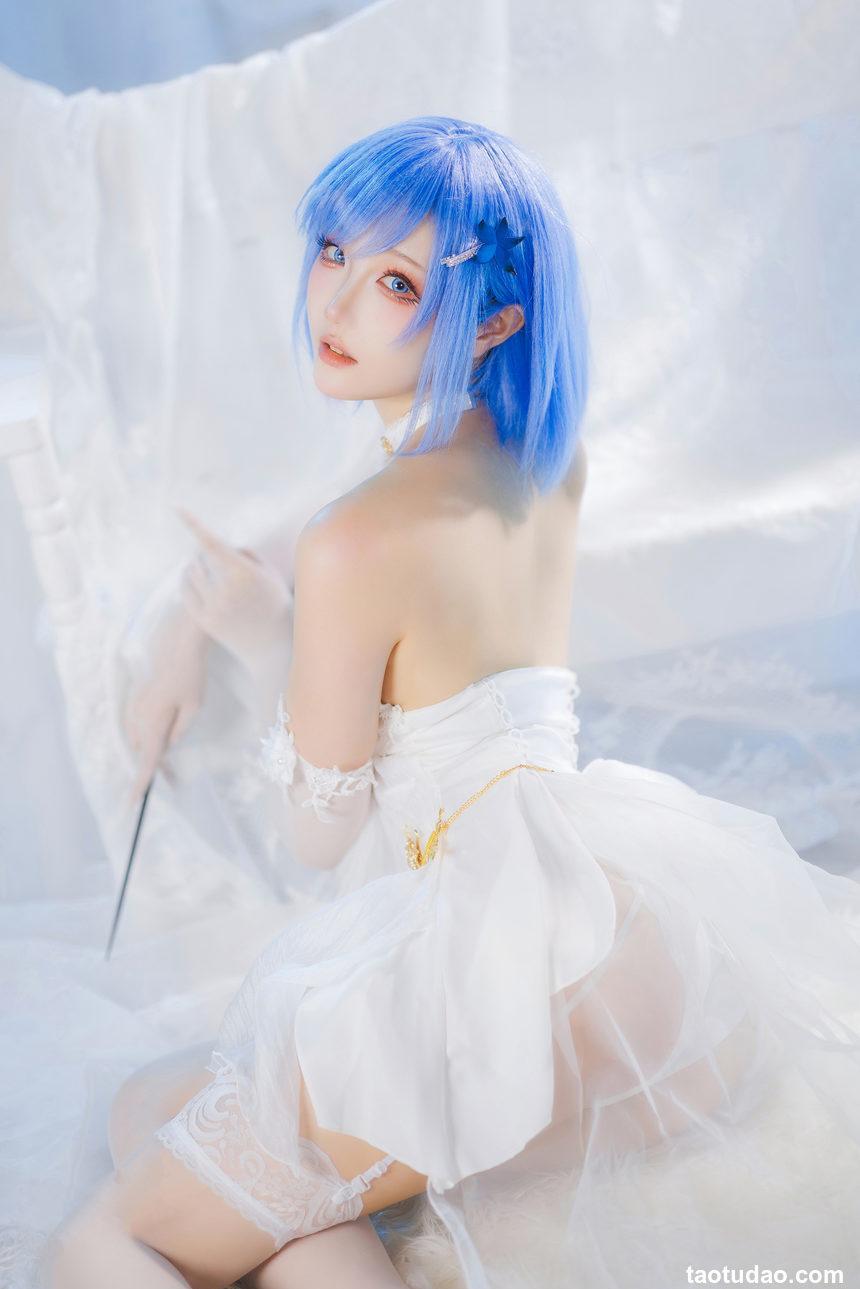 瓜希酱 –  碧蓝航线 恰巴耶夫 白骑兵的旋律[20P-49.4M]