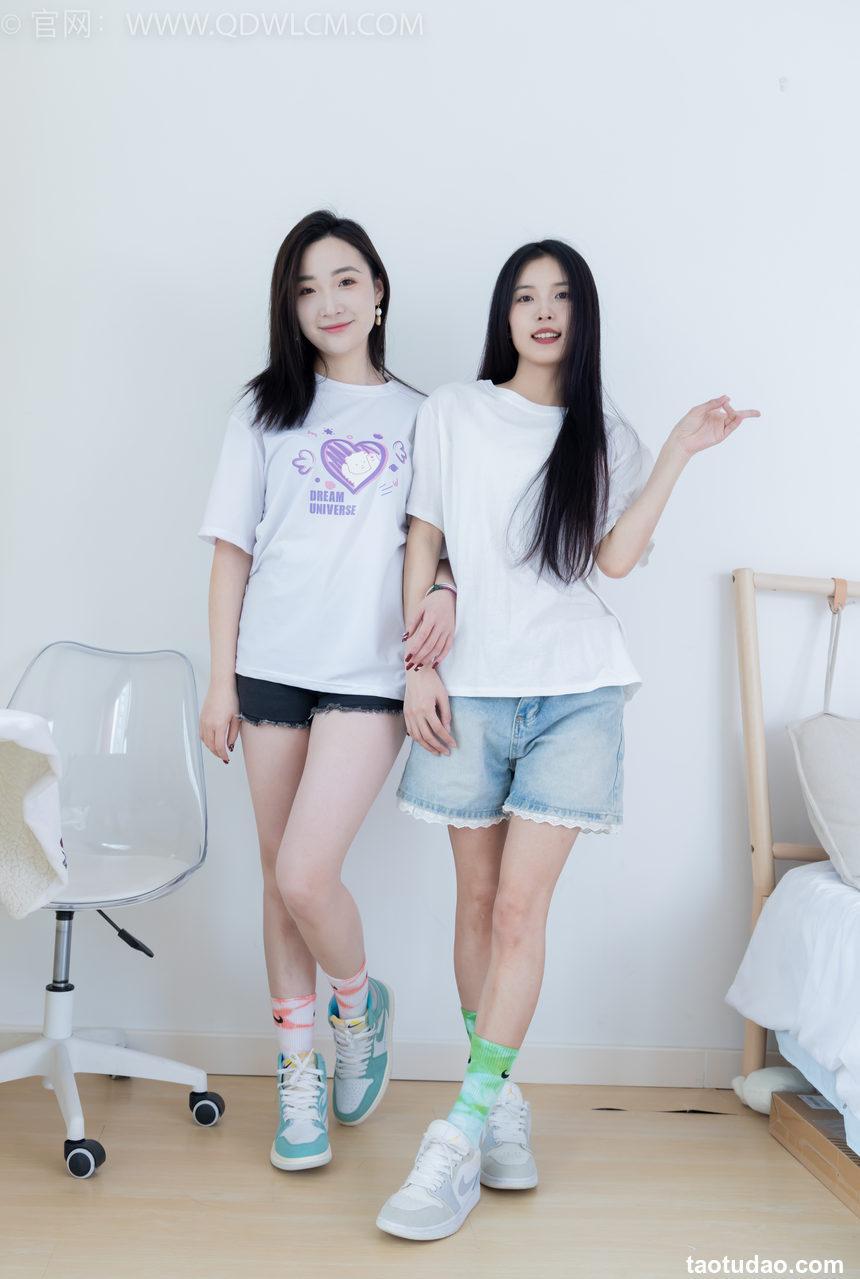 物恋传媒 No.2345 茯苓恬恬-两双板鞋、红棉袜、绿棉袜、裸足 [165P1V-5.50GB]