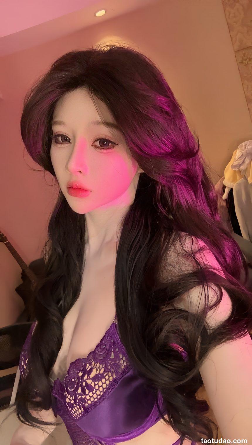 无欲无求的推土君_紫色性感细腰情趣内衣 [15P+5V-217MB]