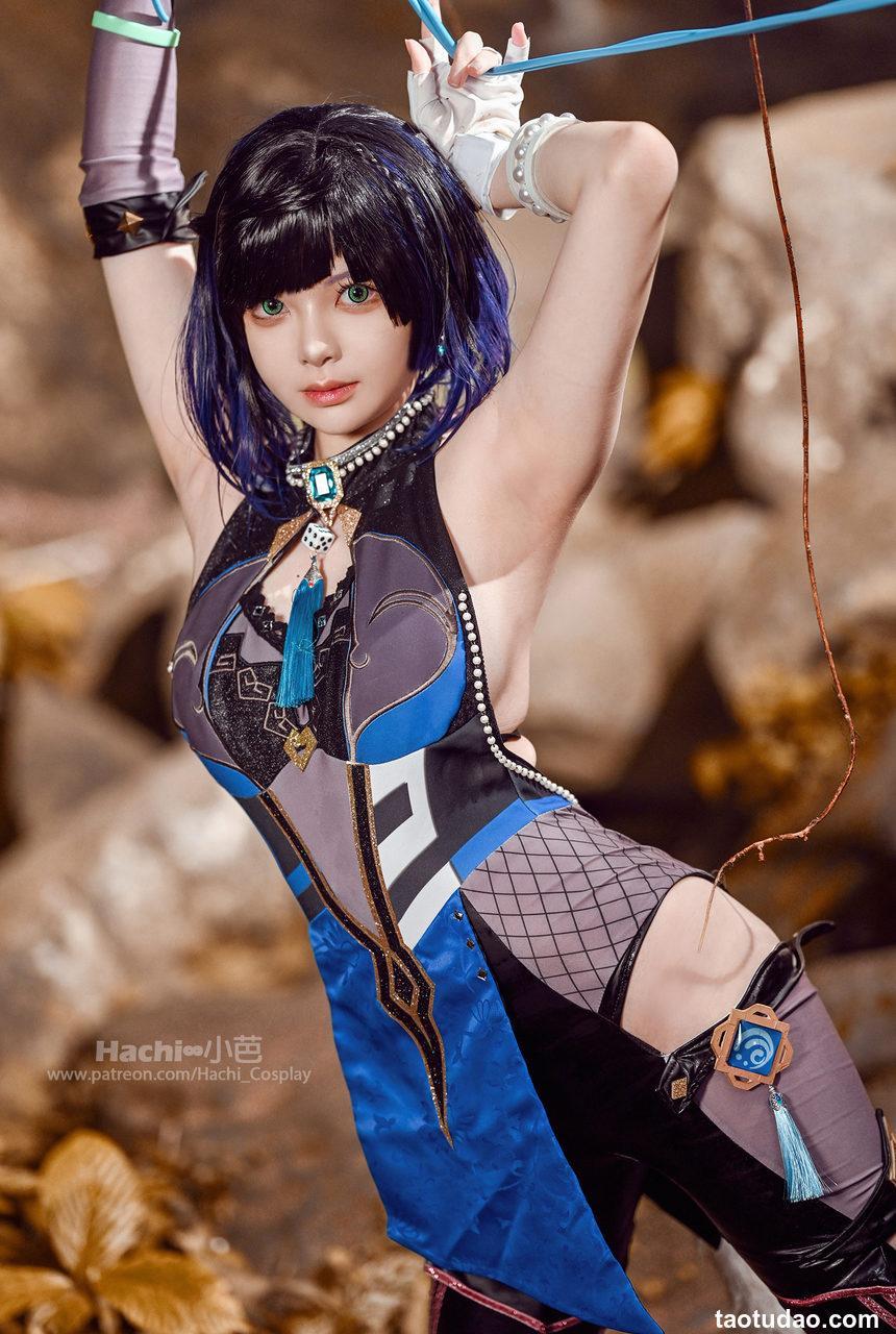 Hachi小芭  原神 - 夜兰 [40P-104.3M]