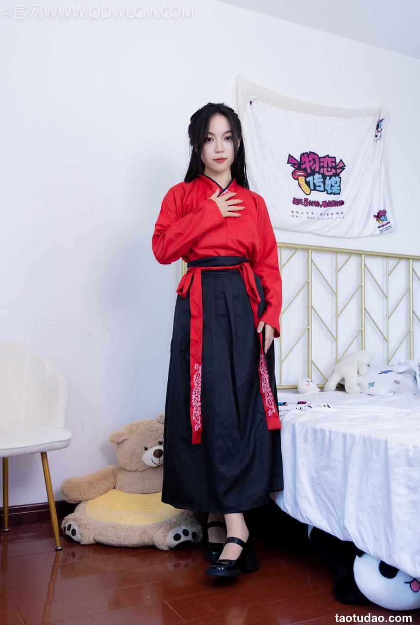 物恋传媒 NO.2330 纱纱-汉服、皮鞋、白棉袜、薄肉丝（脚尖加固款）[219P-1V-6.66G]