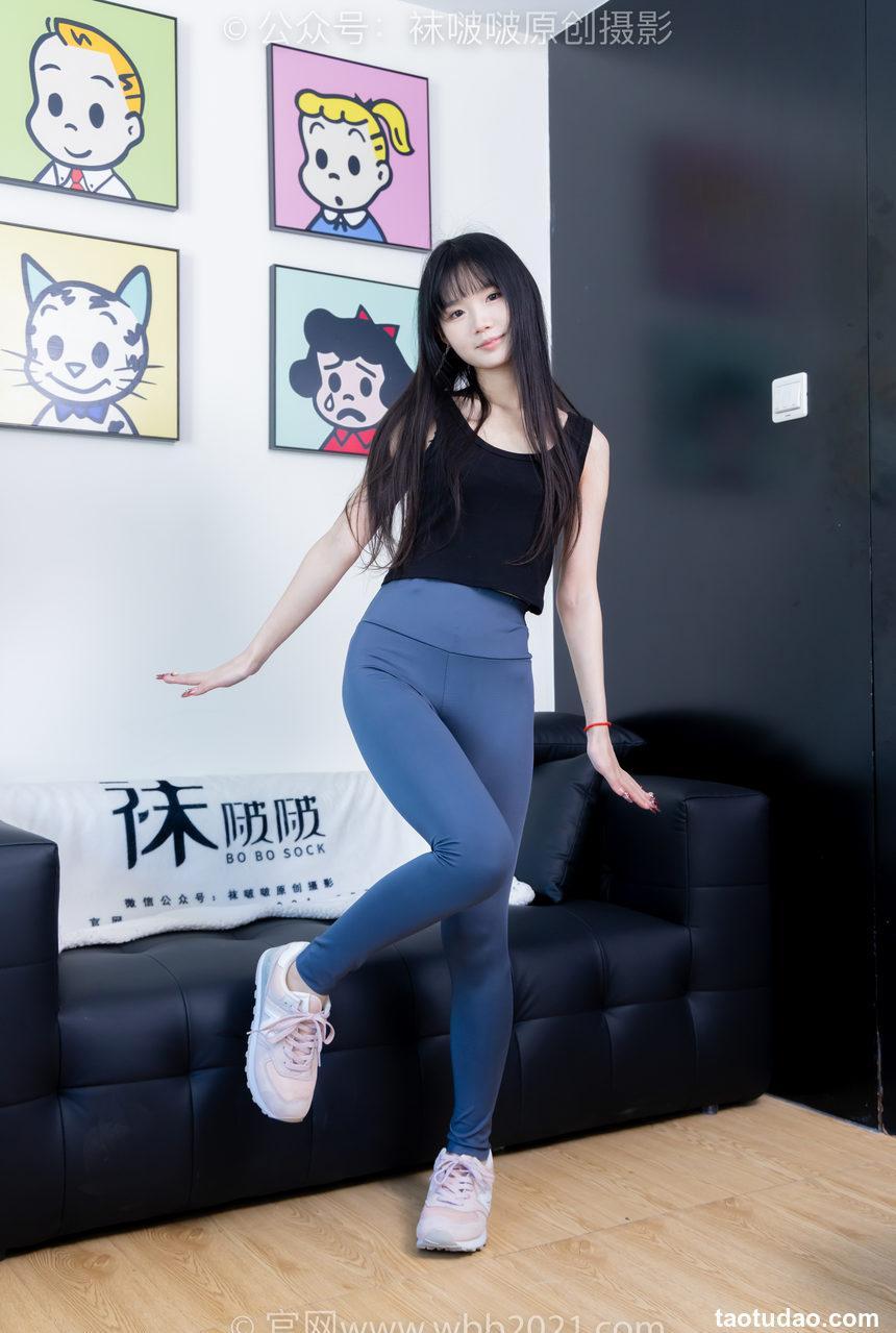 [BoBoSocks袜啵啵]NO.493 甜甜圈-运动鞋、薄肉丝、瑜伽裤裤里丝[140P+1V／5.41GB]