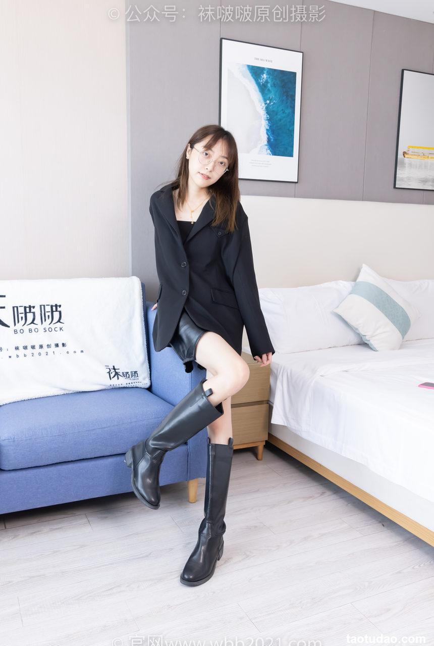 [BoBoSocks袜啵啵]NO.486 稚予-长靴、黑网袜、裸足、裸足踩奶油蛋糕 踩完蛋糕泡脚剧情[149P+1V／5.74GB]