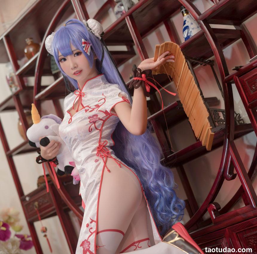 面饼仙儿 -  独角兽旗袍 [20P-230MB]