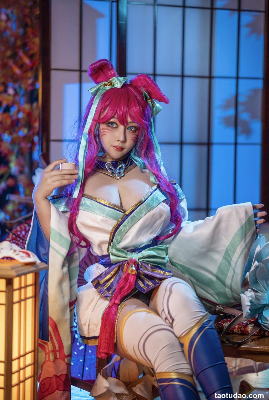 KANEKO_咔喵 –  英雄联盟 灵魂莲华 阿狸[17P+1V-541.7M]