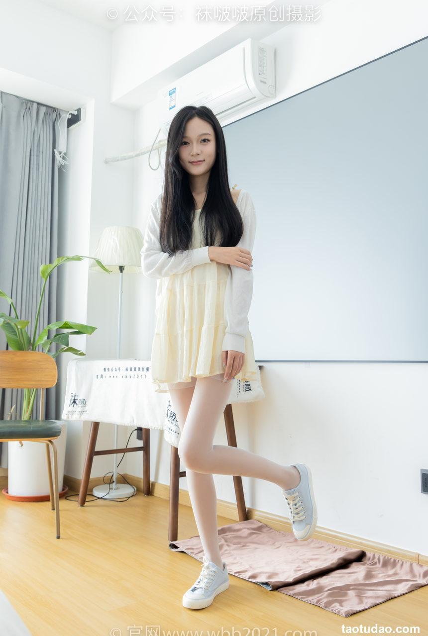 [BoBoSocks袜啵啵]NO.517 焦糖-帆布鞋、薄白丝[147P+1V／5.30GB]