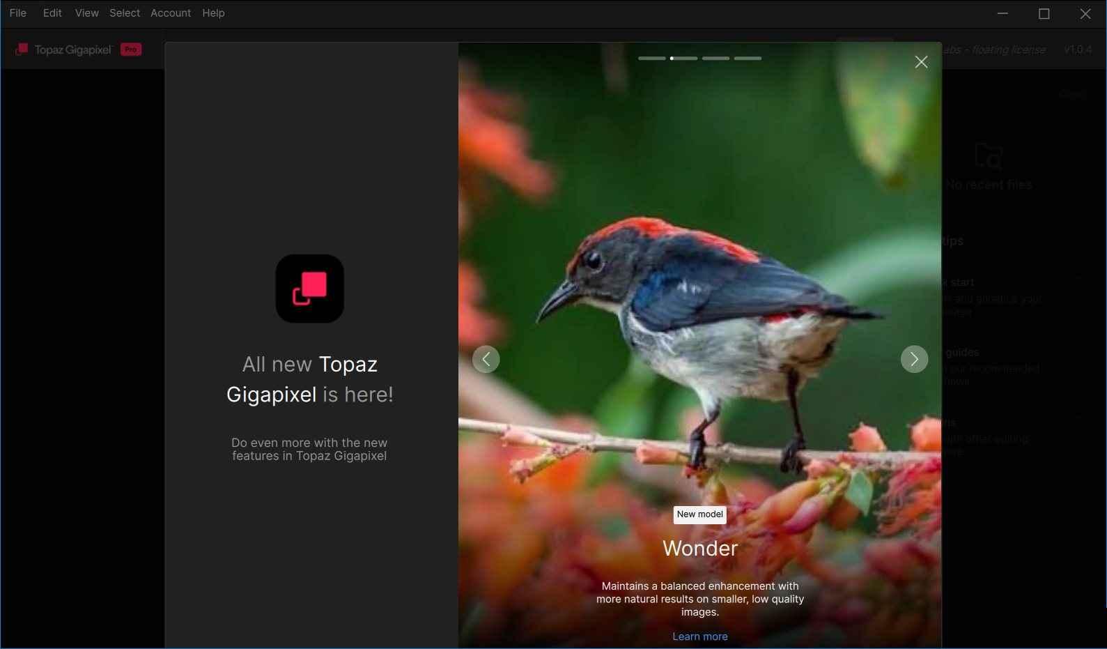 Topaz Gigapixel图像放大软件 v1.0.5 破解版