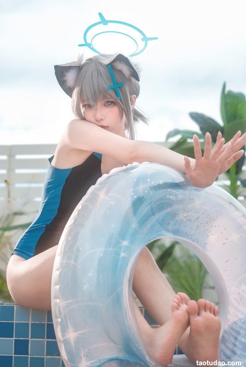 攻弦弦弦-蔚蓝档案-砂狼白子泳装[20P-288MB]