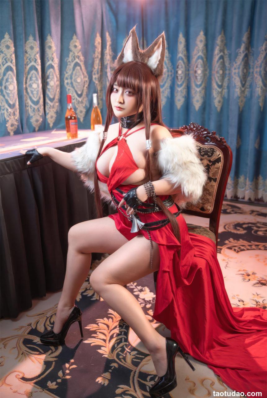 洛璃 LoLiSAMA – 碧蓝航线 赤城 礼服[53P-503.2M]