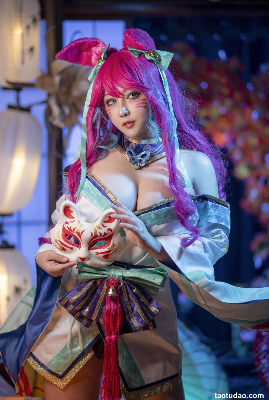 KANEKO_咔喵 –  英雄联盟 灵魂莲华 阿狸[17P+1V-541.7M]