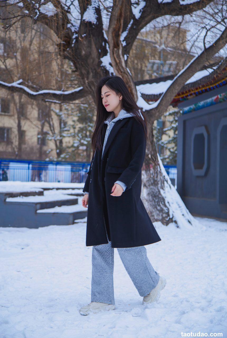 [织梦映像]NO.060 踏雪无痕-首次雪景拍摄，天寒地冻[300P+1V／3.58GB]