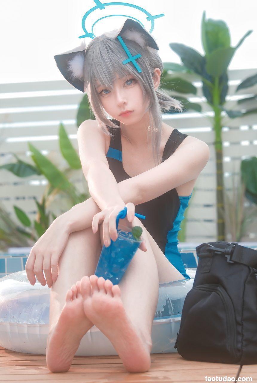 攻弦弦弦-蔚蓝档案-砂狼白子泳装[20P-288MB]