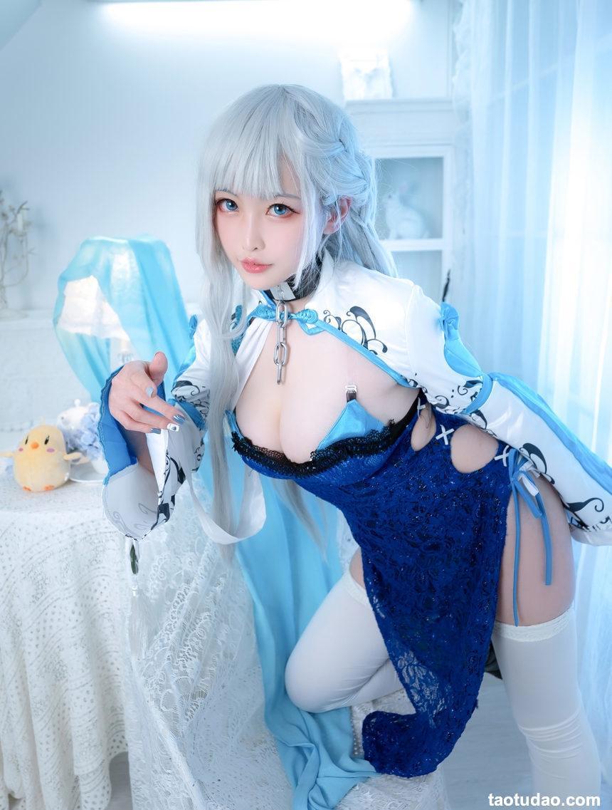 樱岛嗷 –  贝法尔斯特旗袍[15P-144.3M]