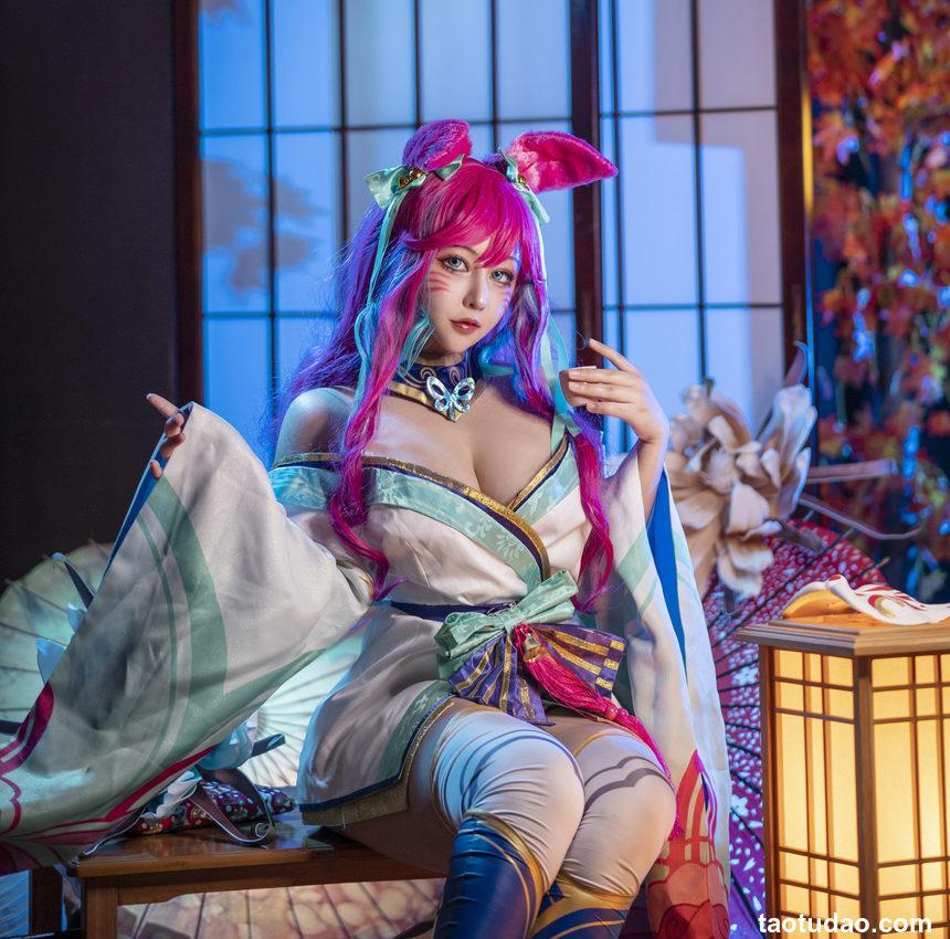 KANEKO_咔喵 –  英雄联盟 灵魂莲华 阿狸[17P+1V-541.7M]