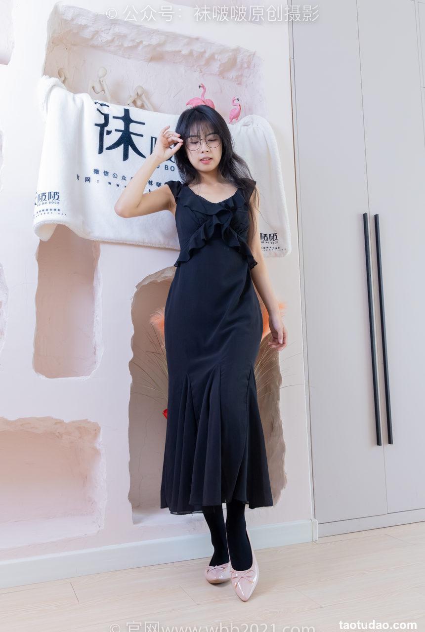 [BoBoSocks袜啵啵]NO.511 奶油-平底鞋、厚黑丝、做瑜伽动作时老头乐挠脚剧情[140P+1V／5.67GB]