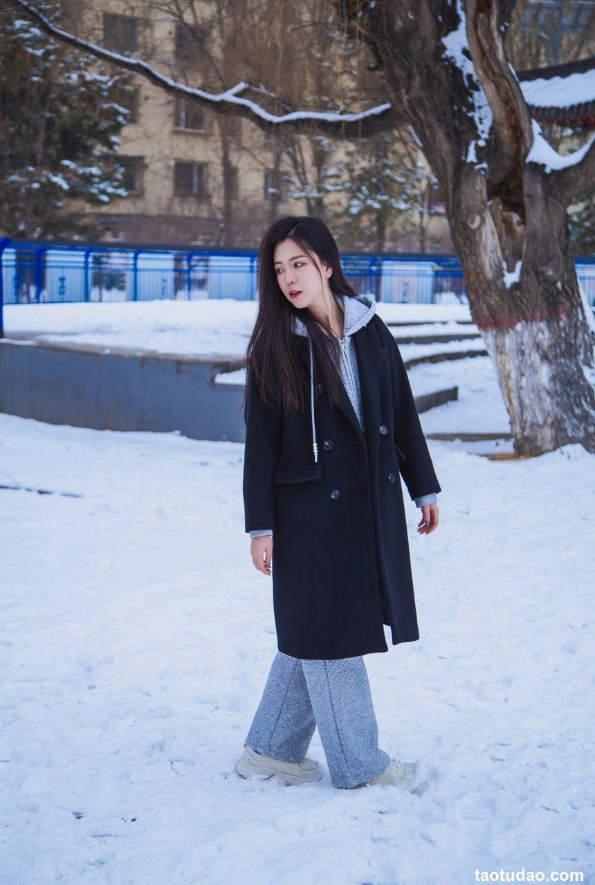 [织梦映像]NO.060 踏雪无痕-首次雪景拍摄，天寒地冻[300P+1V／3.58GB]